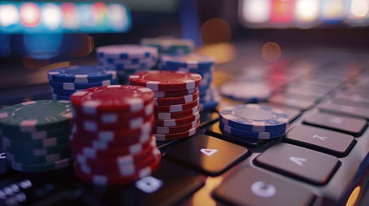 Pengguna dewasa membaca ketentuan bonus